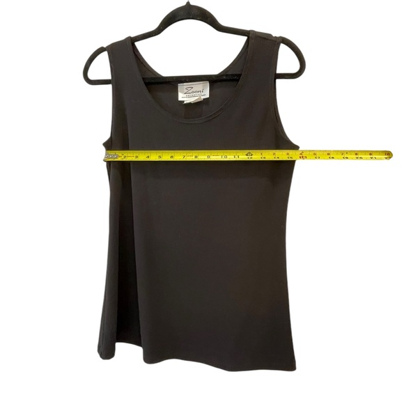 Zooni Collection Black Tank Top size small - Picture 3 of 5